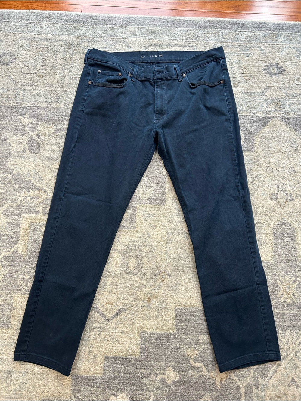 Mott & Bow Mens Slim Mercer Jeans - Blue - 36x32